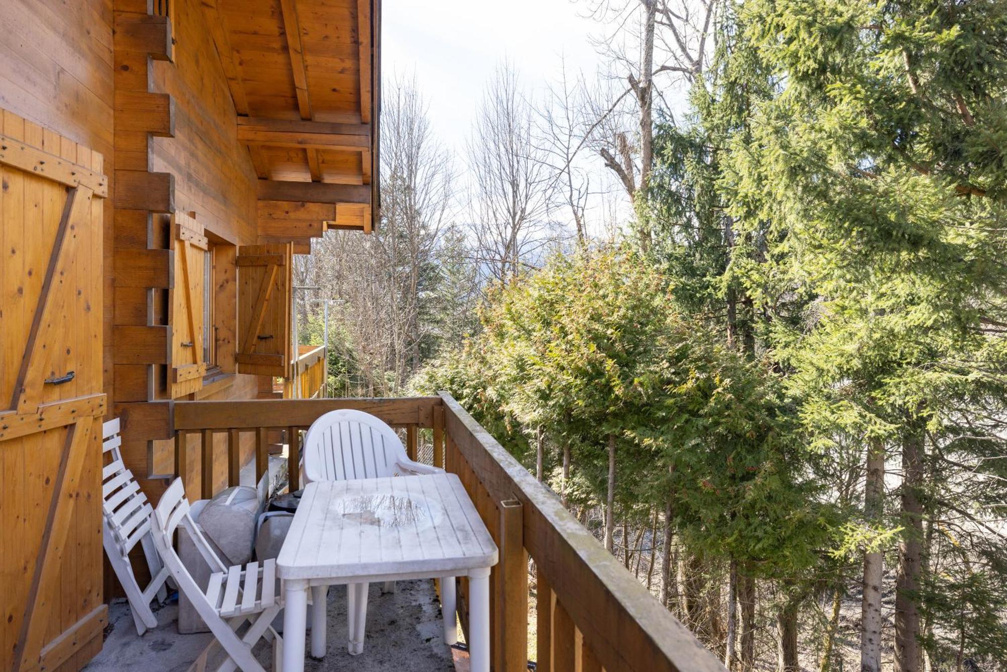 Appartement Les Roses 2 Les Houches Eksteriør bilde